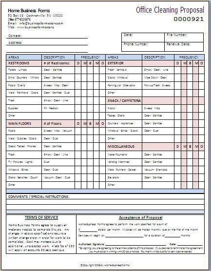 Commercial Cleaning Proposal Template Free 6 Cleaning Proposal Templates – Proposal Template