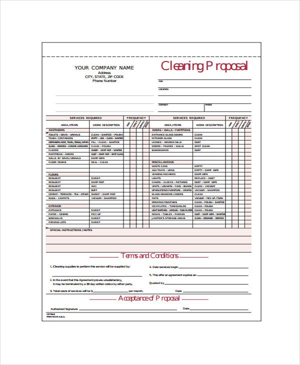 Commercial Cleaning Proposal Template Free Mercial Hvac Proposal Template Templates Resume Commercial Cleaning Proposal Template Free Mercial Hvac Proposal Template Templates Resume