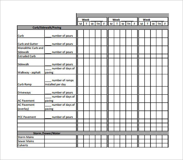 Commercial Construction Schedule Template 11 Construction Schedule Templates Pdf Doc