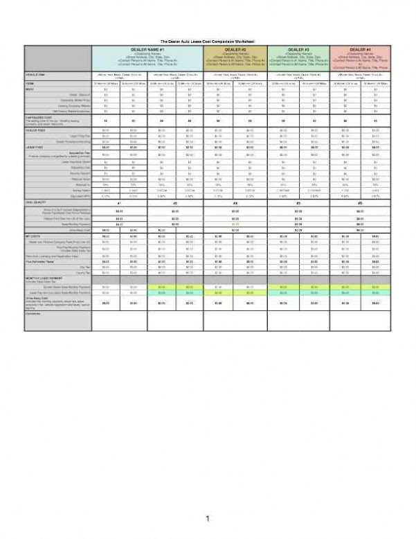Comparison Chart Template Excel Parison Spreadsheet Template 1 Spreadsheet Templates
