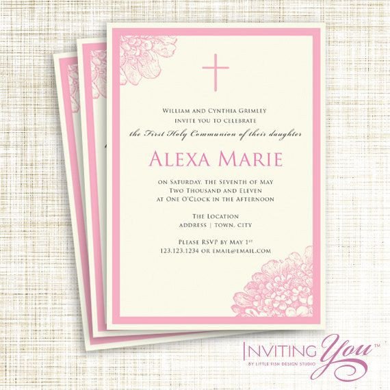Confirmation Invitations Templates Free 131 Best Confirmation Ideas Images On Pinterest