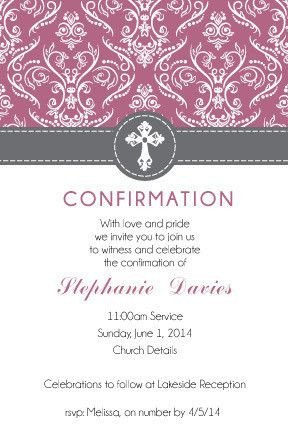 Confirmation Invitations Templates Free 47 Best Munion Invitations &amp; Confirmation Invitations