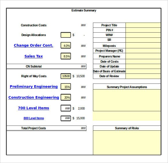 Construction Change order Template Excel 24 Change order Templates Pdf Doc