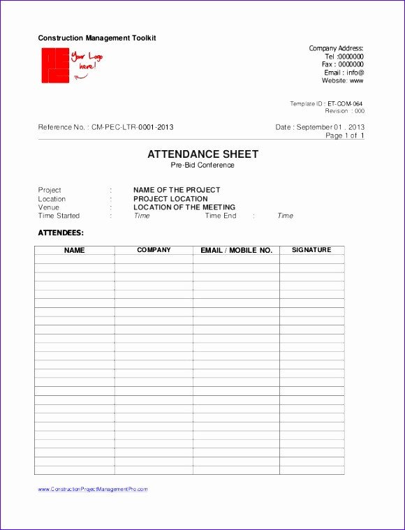 Construction Meeting Minutes Template Excel 6 Meeting Minutes Template Excel Exceltemplates