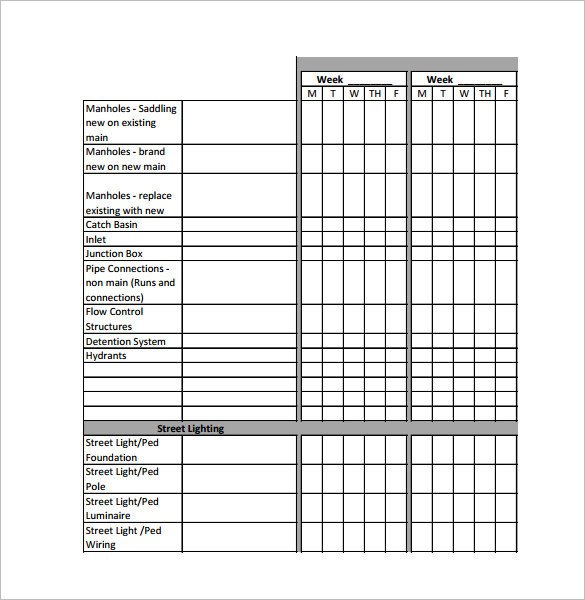Construction Project Schedule Example 17 Construction Schedule Templates Pdf Doc Xls