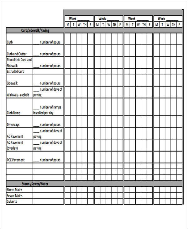 Construction Schedule Template Excel 13 Excel Construction Schedule Templates