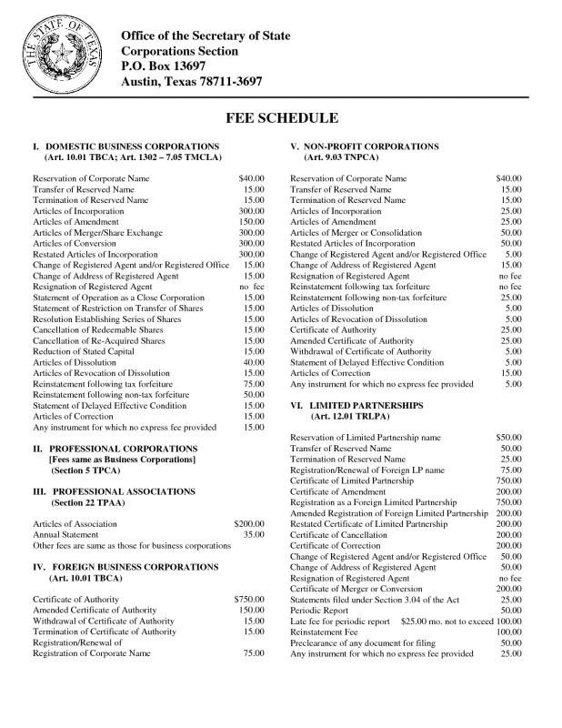 Consultant Fee Schedule Template Consultant Fee Schedule Template