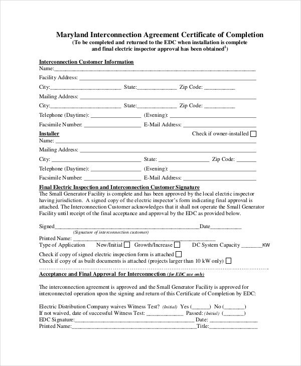 Contractor Certificate Of Completion Templates Certificate Of Pletion 25 Free Word Pdf Psd