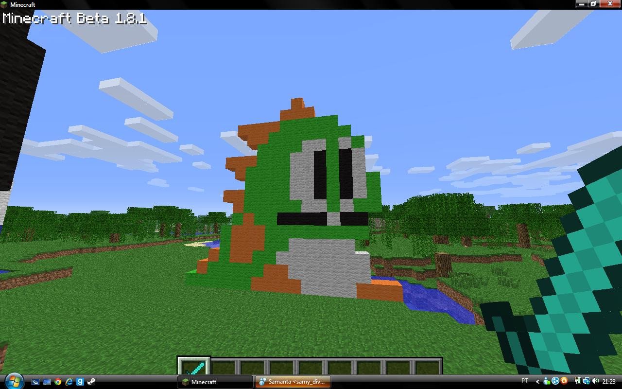 Cool Minecraft Pixel Arts Cool Pixel Art Minecraft Project