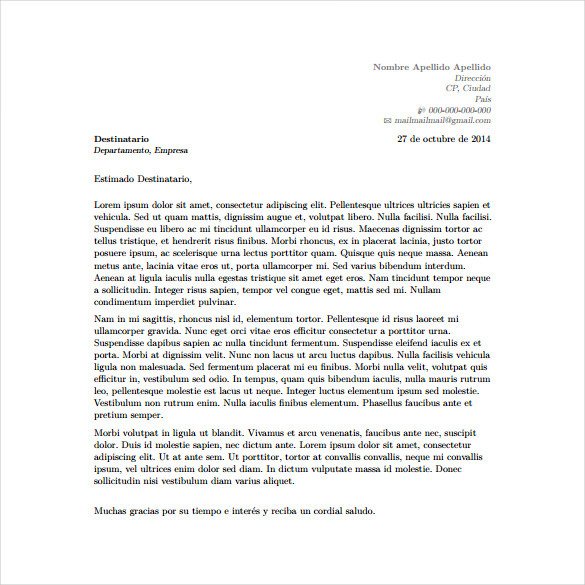 Cover Letter Latex Template 5 Latex Cover Letter Templates Free Sample Example