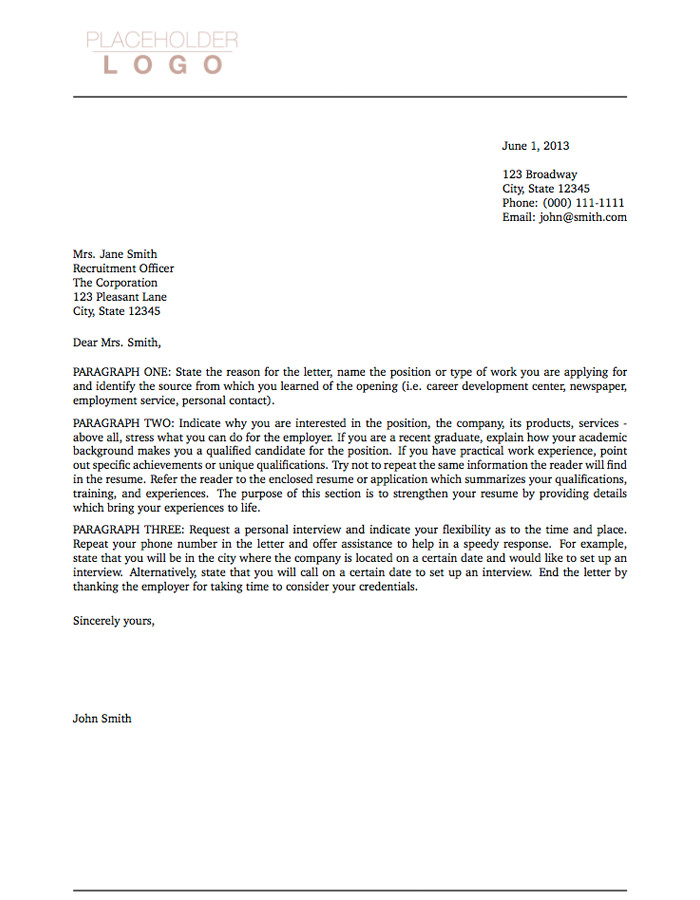 Cover Letter Latex Template Latex Templates Cover Letters