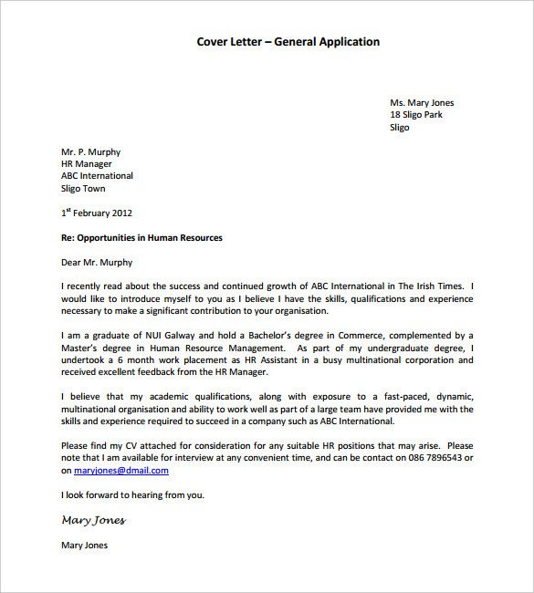 Cover Letter Template Pdf 55 Cover Letter Templates Pdf Ms Word Apple Pages