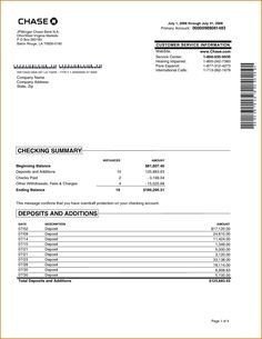 Create Fake Bank Statement Template Fake Utility Bill Template Business Plan Template