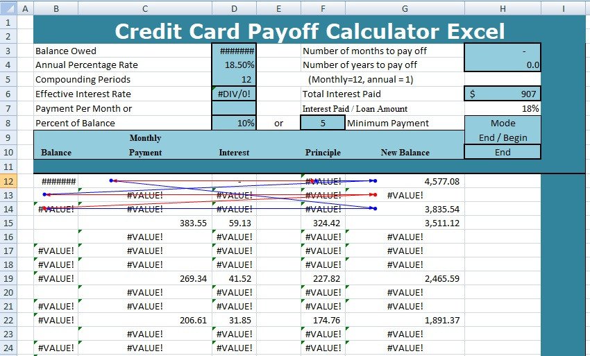 Credit Card Payoff Template Get Sales Action Plan Template Xls Excel Xls Templates