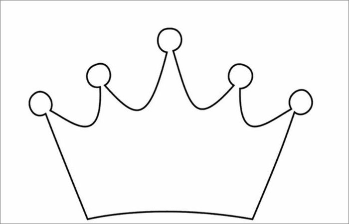Crown Template for King Crown Template Free Templates
