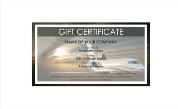 Cruise Gift Certificate Template 9 Travel Gift Certificate Templates Doc Pdf Psd