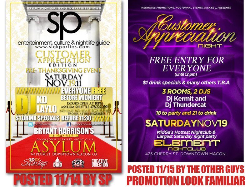 Customer Appreciation Flyer Template Customer Appreciation Edition asylum Vs Element