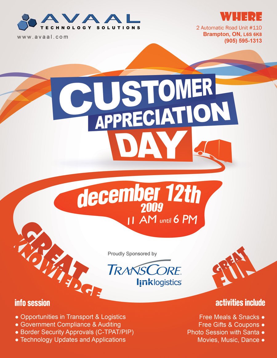 Customer Appreciation Flyer Template Customer Appreciation Flyer by Amitjakhu On Deviantart