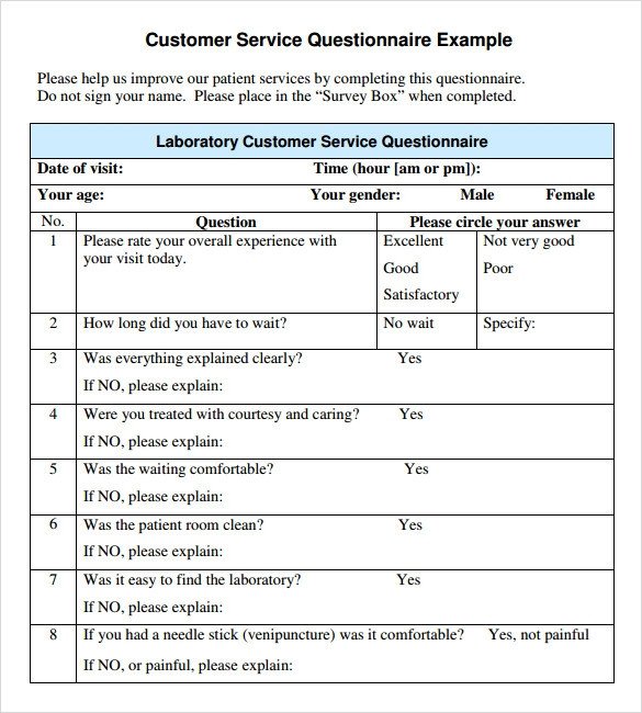 Customer Satisfaction Survey Template Word Sample Customer Satisfaction Survey 15 Documents In Pdf