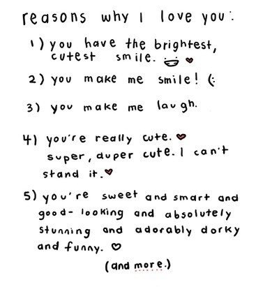 Cute Letters for Him Crush Cute Lists Love Love Letters Quote Image