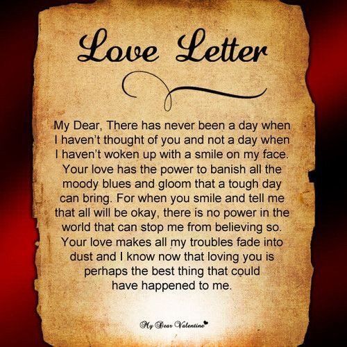 Cute Letters for Him Pics for Cute Quotes for Him Romantic