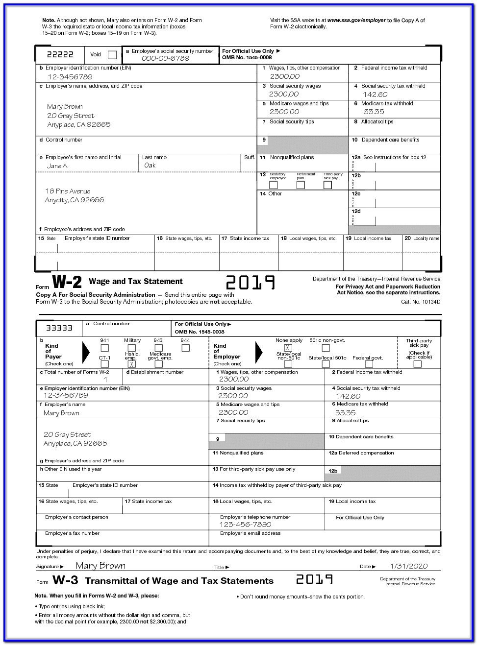 Db450 form Part C W2 form 2018 for Employees to Fill Out form Resume