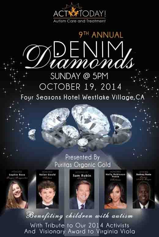 Denim and Diamonds Flyer 9th Annual Denim & Diamonds for Autism