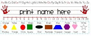 Desk Name Plate Template 1000 Ideas About Name Tag Templates On Pinterest