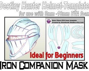 Destiny Hunter Armor Template Destiny Armor – Etsy