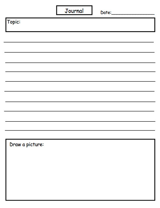 Diary Entry Template for Students Best S Of Journal Writing Template Holiday Writing