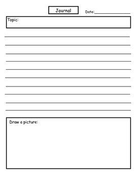 Diary Entry Template Word Writing Journal Template and Journal topic Ideas for Kids