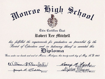 Diploma Template Free Download Ged Certificate Template Download