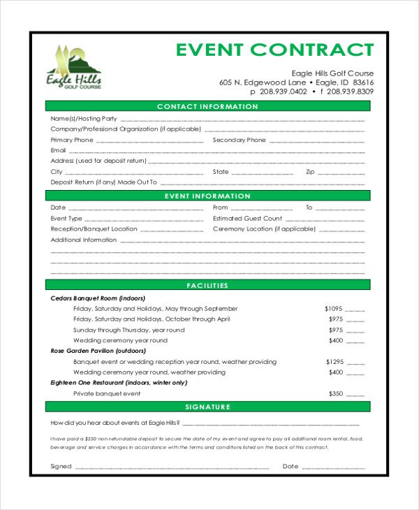 Disc Jockey Contracts Template Disc Jockey Contracts Template