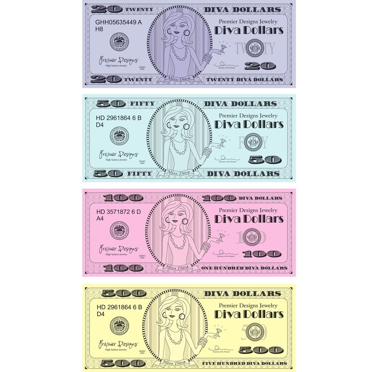 Diva Dollars Template Premier Designs Your Premier Place for Ts and Much More Diva Dollars