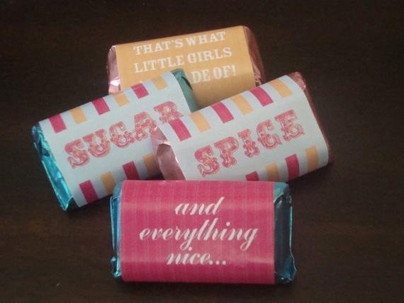 Diy Candy Bar Wrappers Diy Printable Sugar and Spice Mini Candy Bar Wrappers Instant