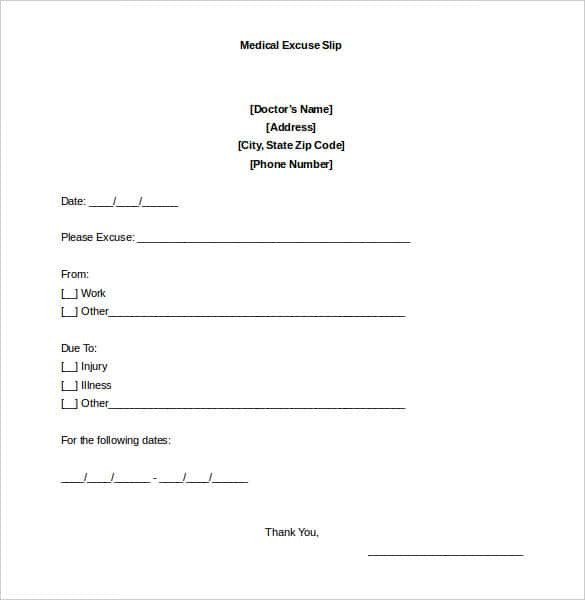 Doctors Note for School Template 35 Doctors Note Templates Word Pdf Apple Pages