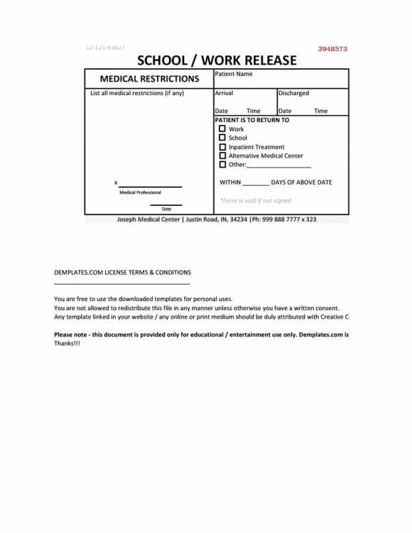 Doctors Note for School Template 42 Fake Doctor S Note Templates for School &amp; Work