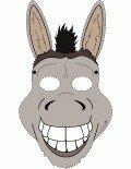 Donkey Mask Template Donkey Mask Template