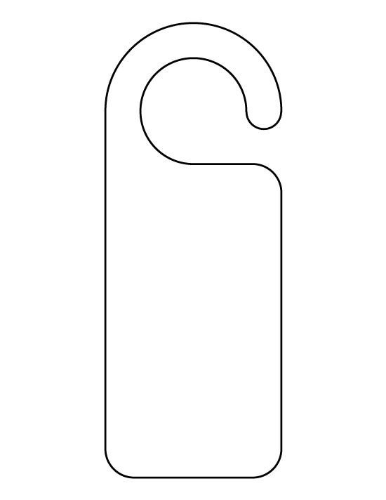 Door Hanger Templates for Word Door Hanger Template