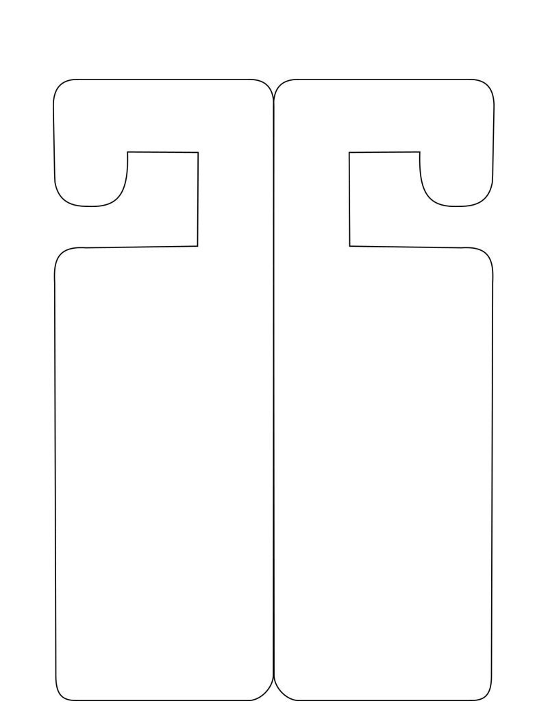 Door Hanger Templates for Word Door Hanger Template
