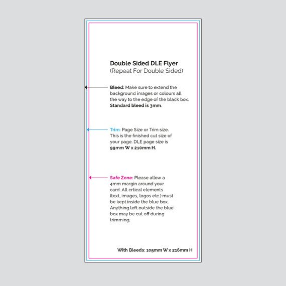 Double Sided Brochure Template Double Sided Dl Flyers Virtual Print Double Sided Brochure Template Double Sided Dl Flyers Virtual Print