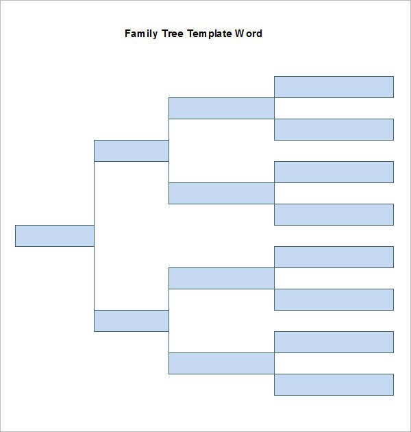 Download Family Tree Template Word Family Tree Templates