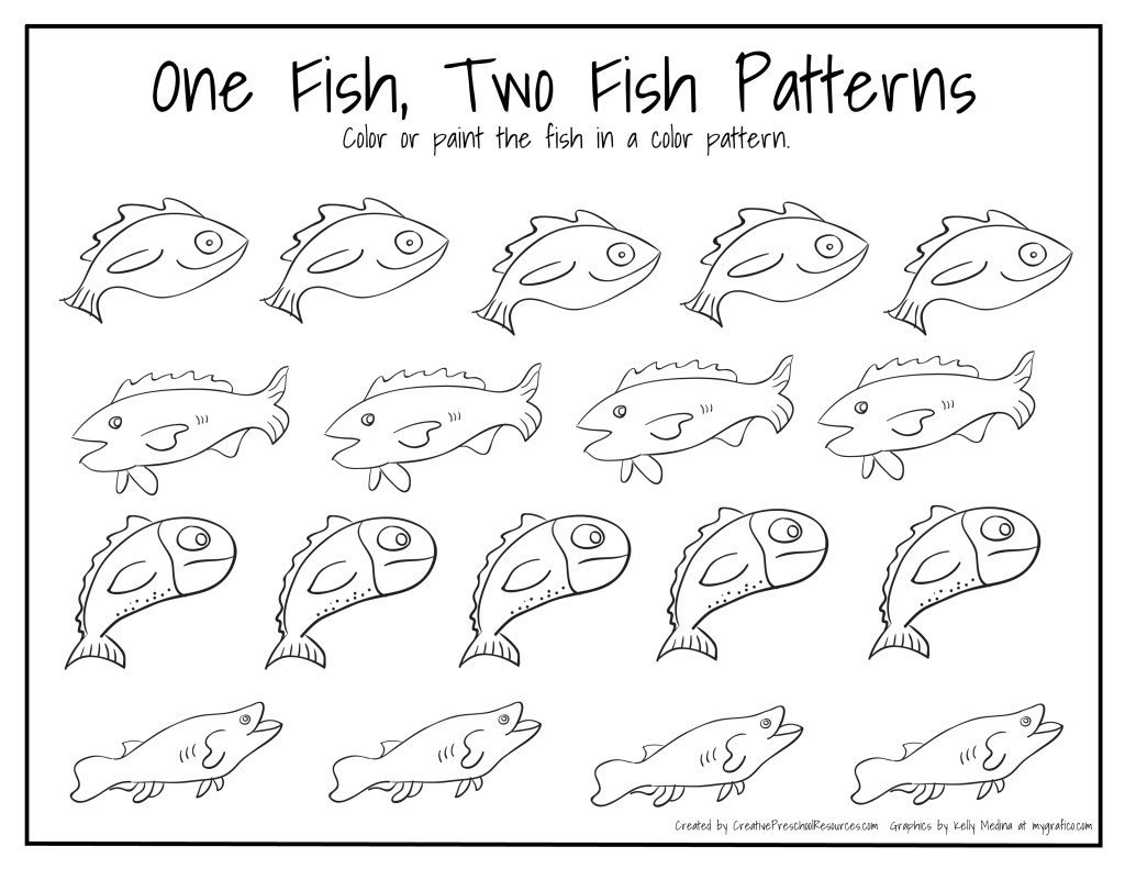 Dr Seuss Fish Template Dr Seuss Birthday – March 2nd
