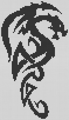 Dragon Pixel Art Grid 1000 Ideas About Celtic Dragon On Pinterest