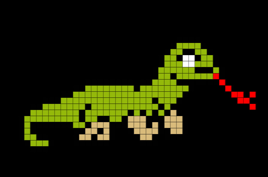 Dragon Pixel Art Grid Komodo Dragon Pixel Art – Brik
