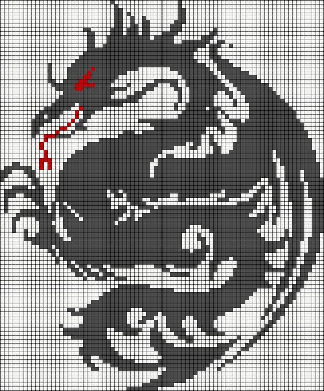 Dragon Pixel Art Grid Pin by Ryan Faltys On Minecraft Pixel Art Templates