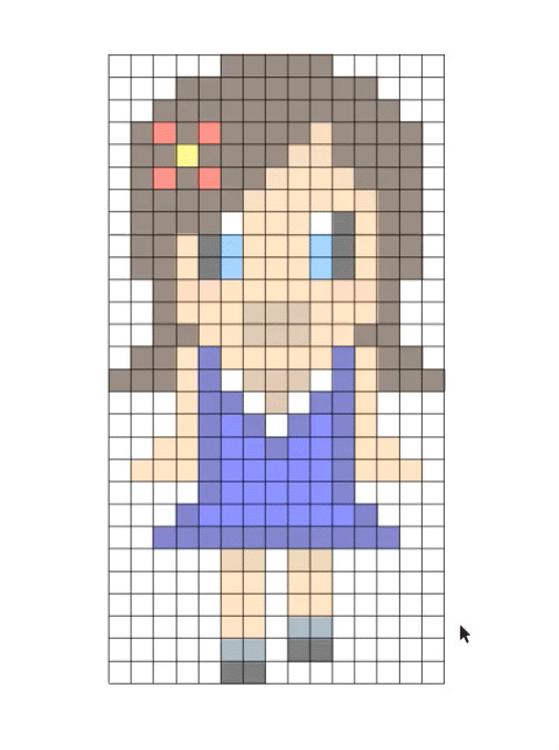 Easy Pixel Art Grid Create 3d Pixel Art In Illustrator Vectips