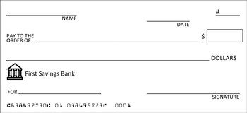 Editable Blank Check Template Pletely Editable Check Template Great for Class