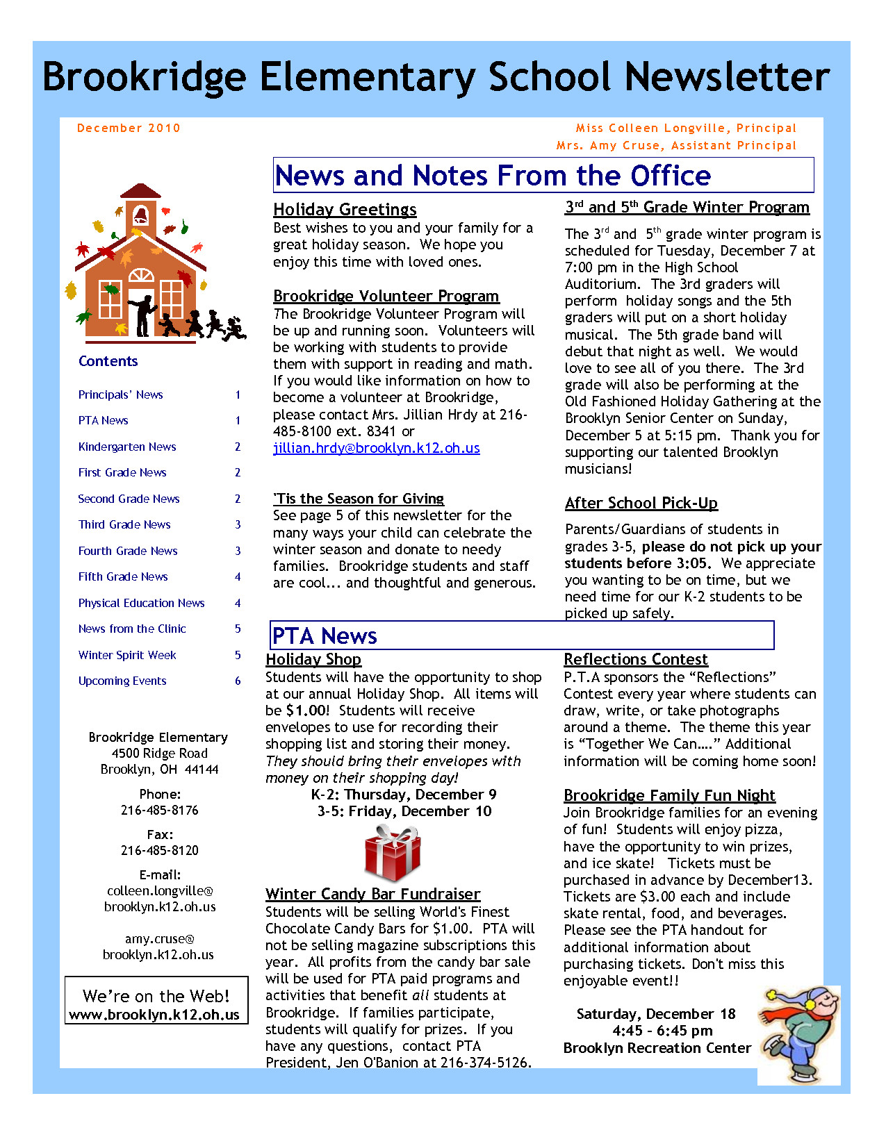 Elementary School Newsletter Template Best S Of Newsletter Examples and Ideas Monthly