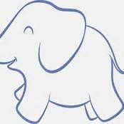 Elephant Cut Out Template Best 25 Elephant Template Ideas On Pinterest